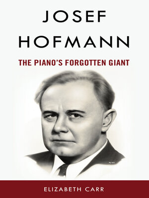 cover image of Josef Hofmann